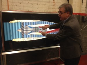 Explaining how an internal combustion engine works - suck, squeeze, bang and blow.